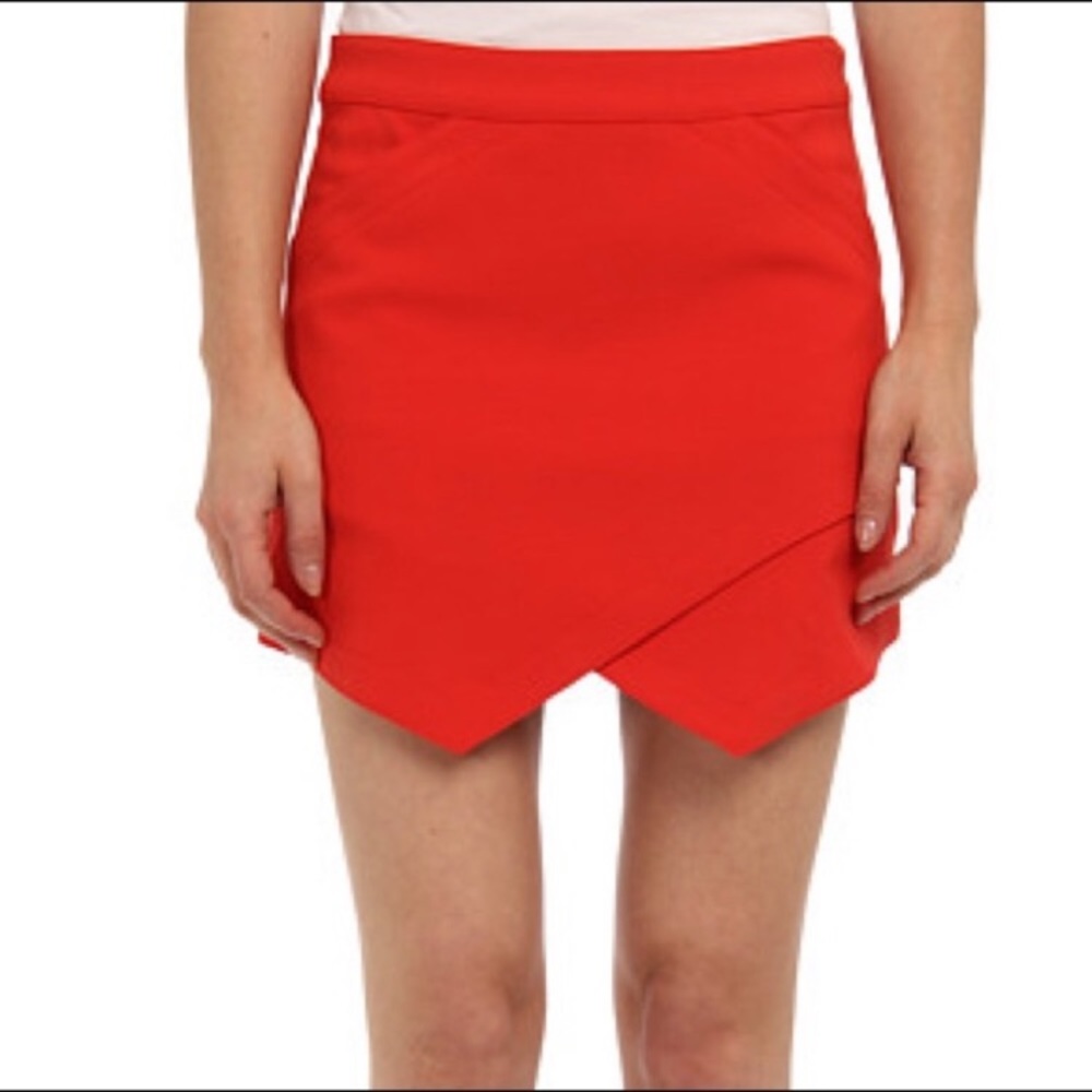 BCBGMAXAZRIA Breckett envelope mini skirt